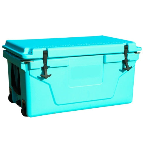 Large 65QT Insulated Camping Cooler Ice Chest With Wheels
