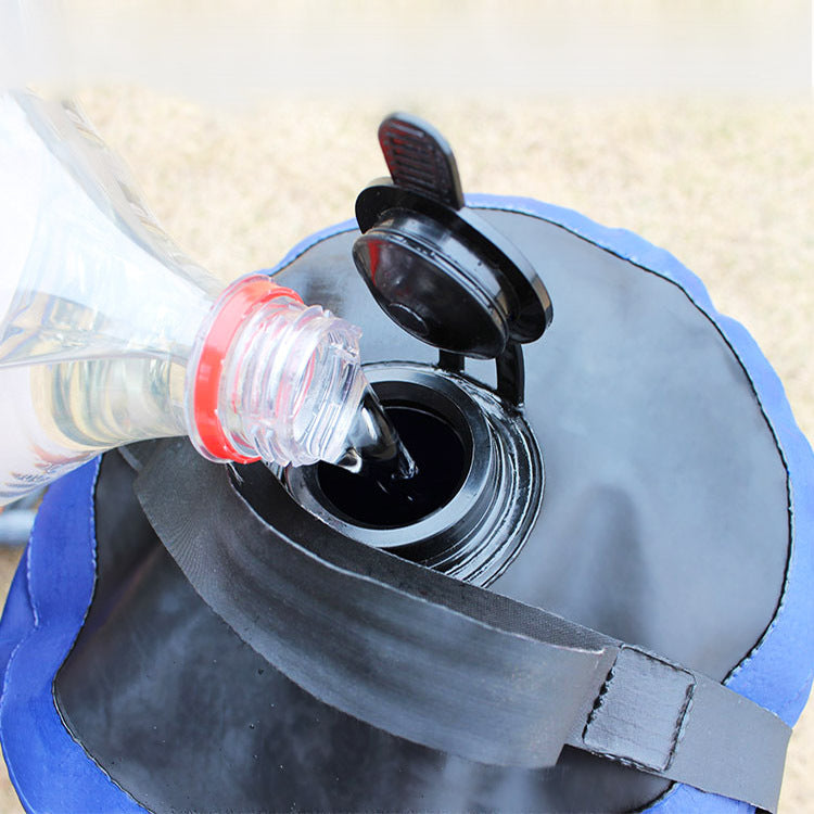 Outdoor Camping Pressurized Shower Bag With Manual Pump
