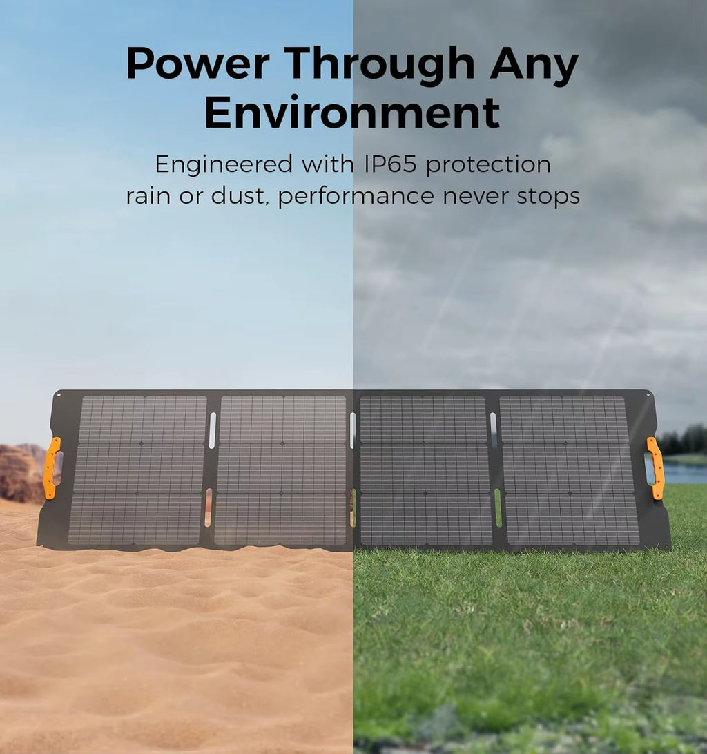 Solar Generator Kit With 1200W Power Station And 210W Solar Panel