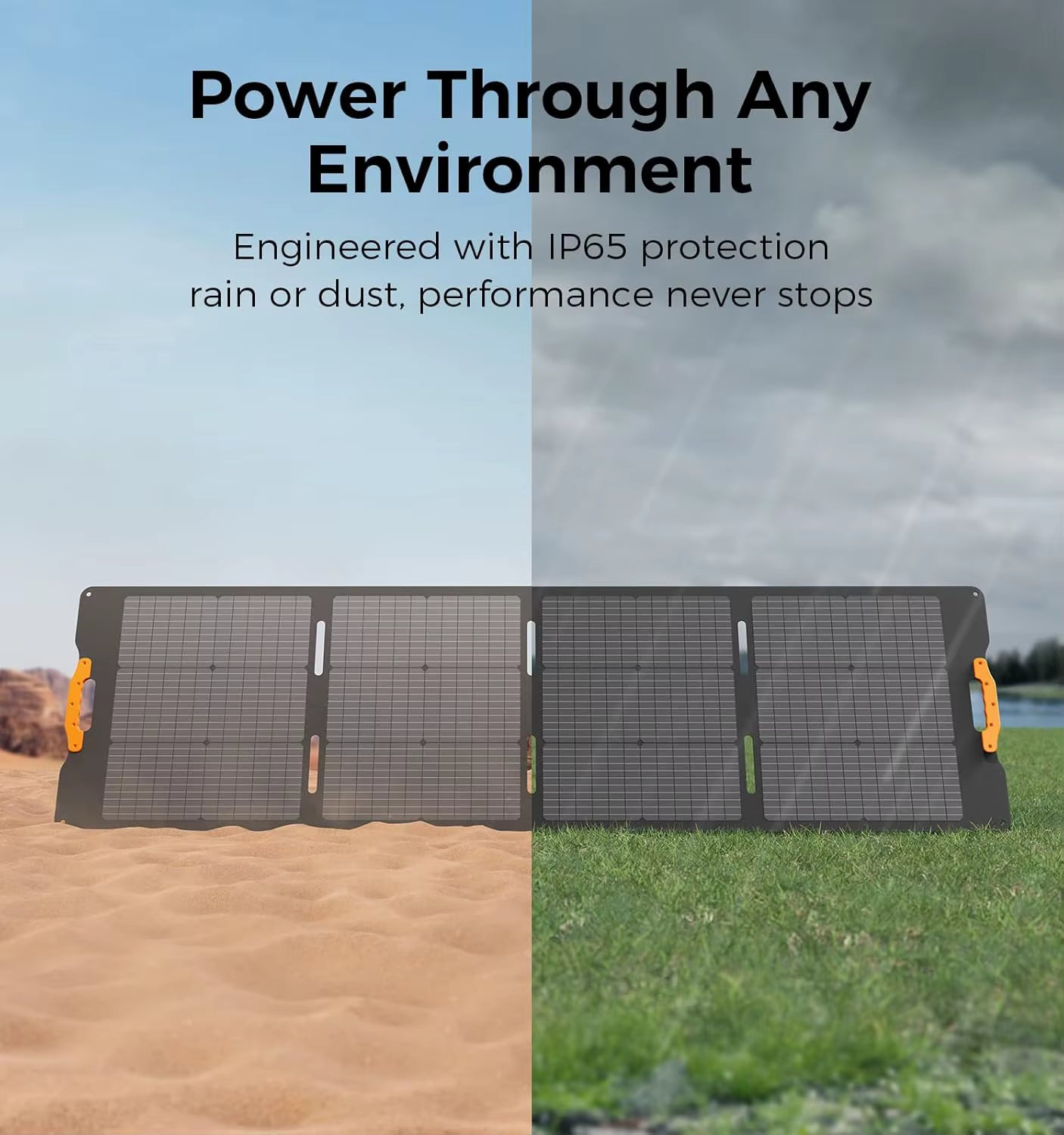 Solar Generator Kit With 1200W Power Station And 210W Solar Panel