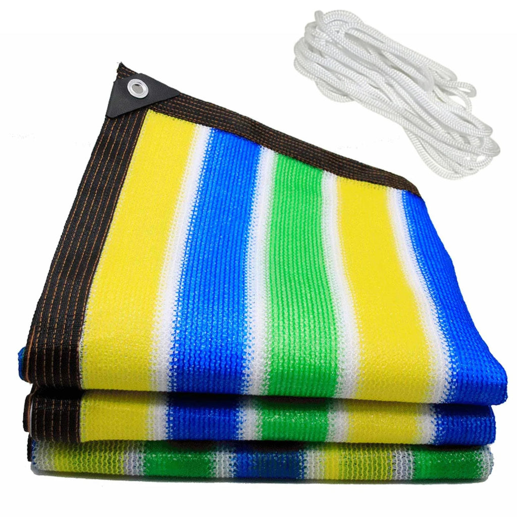 Mesh Sun Shade Tarp With Grommets Blocks 95% Of Sunlight